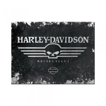Магнит Nostalgic-Art "Harley-Davidson Skull Logo" (14300)